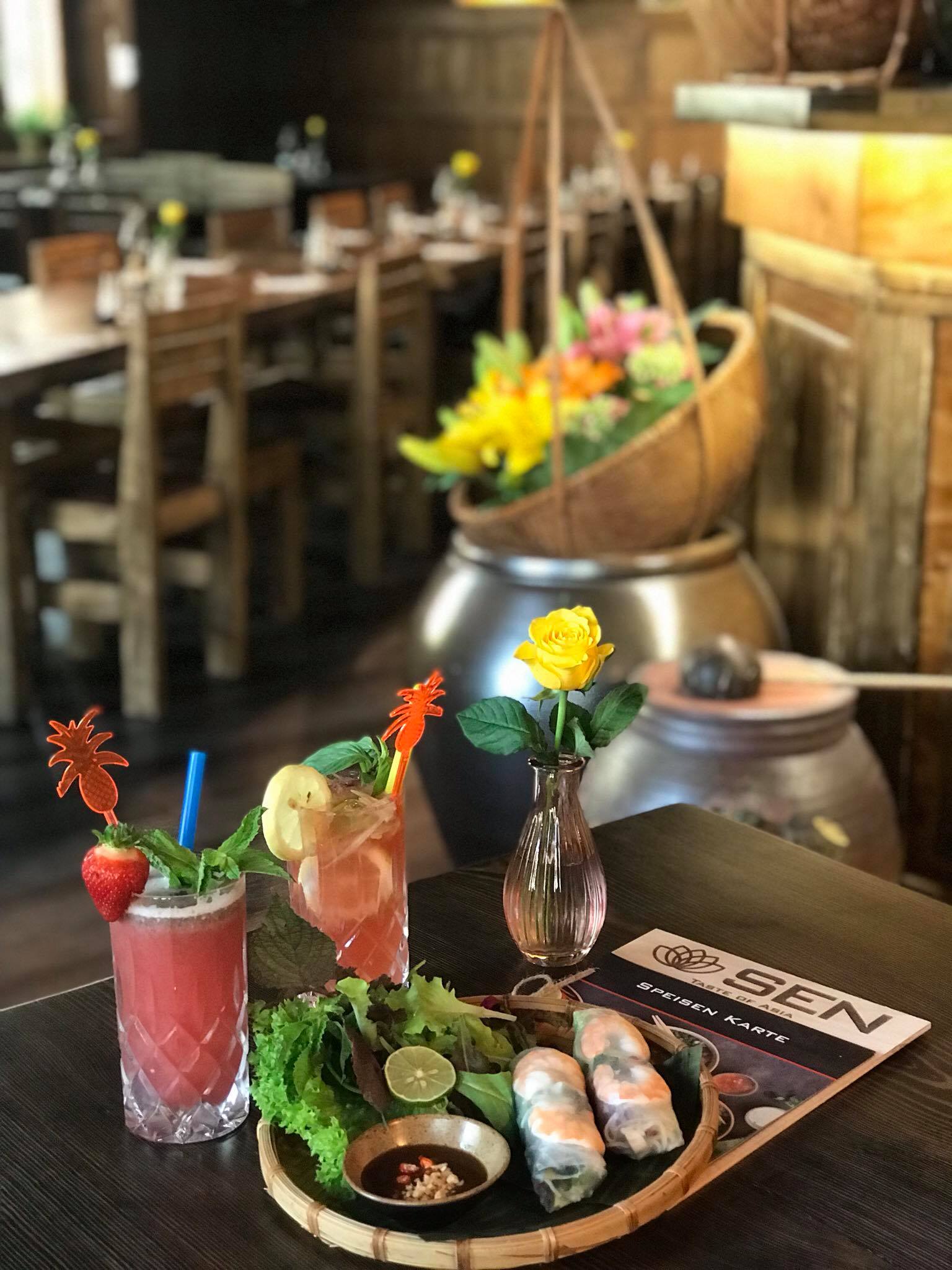 Asiatische Speisekarte Sen Restaurant Lörrach